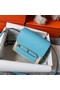 Hermes Roulis 19cm Evercolor 9D H9003 sky blue&Silver Replica