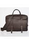 Hermes Steve 38CM Travel Bag Clemence Leather Brown Replica