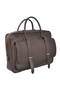 Hermes Steve 38CM Travel Bag Clemence Leather Brown Replica