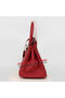 Hermes Birkin 30CM Tote Bag Burgundy Original Leather H30 Silver Replica
