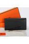 Hermes Constance Long Wallets Original Calfskin Leather A909 Black Replica