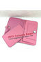 Hermes Dogon Combined Wallet Litchi Leather A508 Pink Replica