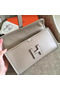 Hermes Jige Elan 29 Clutch In Grey Swift Calfskin Replica