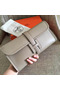 Hermes Jige Elan 29 Clutch In Grey Swift Calfskin Replica