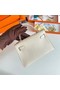Hermes Kelly 19cm Shoulder Bags Epsom Leather KL19 Gold hardware Cream Replica