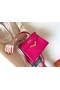 Hermes original Togo leather kelly bag KL320 rose Replica