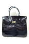 Hermes Birkin 25CM Tote Bag Croco Leather H25TCO Black Replica