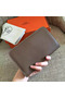 Hermes Dogon Duo Wallet In Taupe Clemence Leather Replica