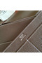 Hermes Dogon Duo Wallet In Taupe Clemence Leather Replica