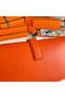Hermes Jige Elan 29 Clutch Bag In Orange Swift Calfskin Replica