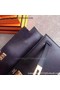 Hermes Kelly 31cm Clutch Epsom Leather KL31 Black Replica