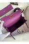 Hermes Kelly Danse II Bag In Anemone Evercolor Calfskin Replica