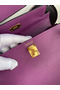 Hermes Kelly Danse II Bag In Anemone Evercolor Calfskin Replica