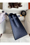 Hermes Kelly Sellier 28 Handmade Bag In Blue Iris Ostrich Leather Replica