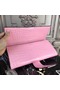 Hermes Medor Clutch Bag In Pink Crocodile Leather Replica