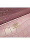Hermes Medor Clutch Bag In Pink Crocodile Leather Replica