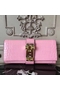 Hermes Medor Clutch Bag In Pink Crocodile Leather Replica