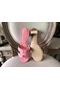 Hermes Oasis Sandals In Pink Epsom Leather Replica