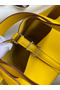 Hermes Picotin Lock 18 Handmade Bag in Jaune Ambre Clemence Leather Replica