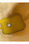 Hermes Picotin Lock 18 Handmade Bag in Jaune Ambre Clemence Leather Replica