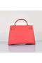 Hermes Kelly 32cm Bags Light Red Calf Leather Gold Replica