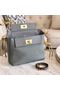 Hermes 24/24 29 Bag In Blue Glacier Clemence Calfskin Replica