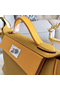 Hermes 24/24 29 Bag In Curry Clemence Calfskin Replica