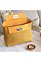 Hermes 24/24 29 Bag In Curry Clemence Calfskin Replica