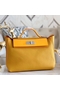 Hermes 24/24 29 Bag In Curry Clemence Calfskin Replica