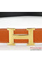 Hermes 43mm Calf Leather Belt HB105 Replica