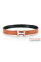 Hermes 43mm Saffiano Leather Belt HB102-5 Replica