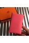 Hermes Bastia Epsom card case H0369 Watermelon Red Replica