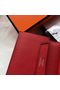 Hermes Bearn Mini Wallet In Red Epsom Leather Replica