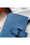 Hermes Bearn Mini Wallet In Sky Blue Epsom Leather Replica