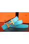 Hermes Belt H3075G Light Blue Replica