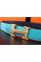 Hermes Belt H3075G Light Blue Replica