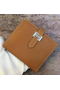 Hermes Bi-Fold Wallet Togo Leather H512 Brown Replica
