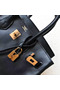 Hermes Birkin 25 Handmade Bag In Black Swift Leather Replica