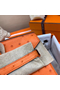Hermes Birkin 25 Handmade Bag In Orange Ostrich Leather Replica