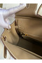 Hermes Birkin 25 Handmade Bag In Taupe Epsom Calfskin Replica