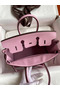 Hermes Birkin 25 Retourne Handmade Bag In Mauve Sylvestre Swift Calfskin Replica