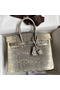 Hermes Birkin 25 Retourne Handmade Bag In Ombre Lizard Leather Replica