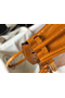 Hermes Birkin 25cm Bag In Gold Embossed Crocodile Leather Replica
