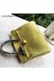 Hermes Birkin 25CM Tote Bag Croco Leather H25TCO Yellow Replica
