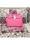 Hermes Birkin 25CM Tote Bag Original Leather H25 Pink Replica