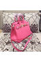 Hermes Birkin 25CM Tote Bag Original Leather H25 Pink Replica