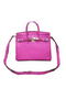 Hermes Birkin 25CM Tote Bag Original Leather H25 Rose Replica