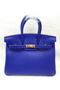 Hermes Birkin 25CM Tote Bag Original Leather H25T Royal Replica