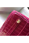 Hermes Birkin 30 Bag In Rose Red Crocodile Niloticus Shiny Skin Replica