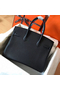 Hermes Birkin 30 Handmade Bag In Black Clemence Leather Replica